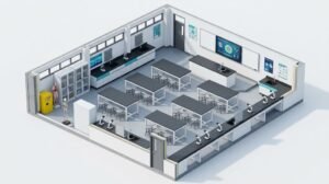 standar desain laboratorium ipa smp furnihub