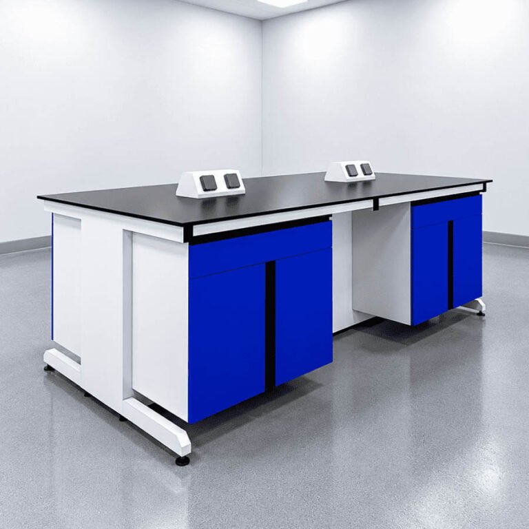 meja laboratorium kimia standar fasilitas institusi pendidikan furnihub