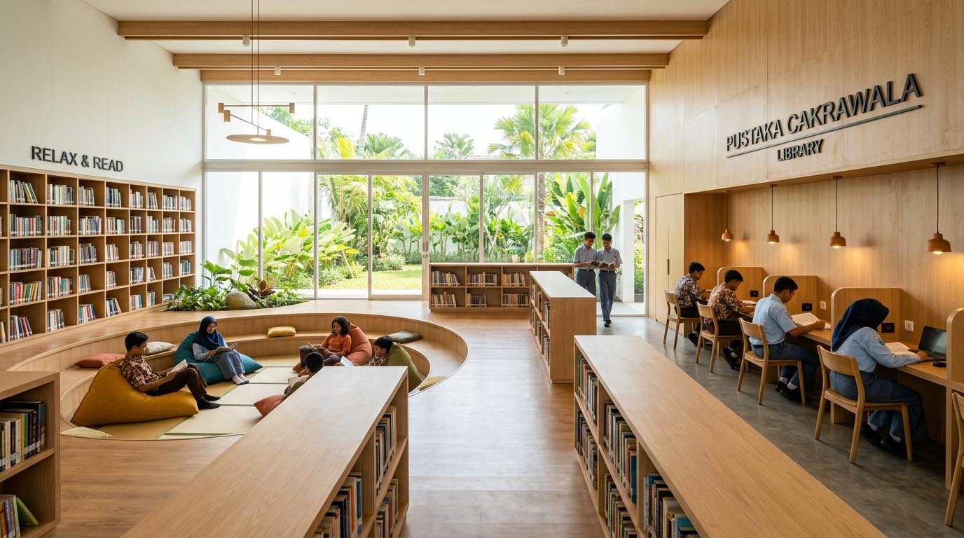 Desain Perpustakaan Sekolah Minimalis & Kit Revitalisasi 2026