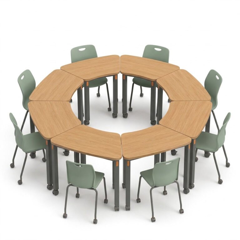 meja siswa modular active learning